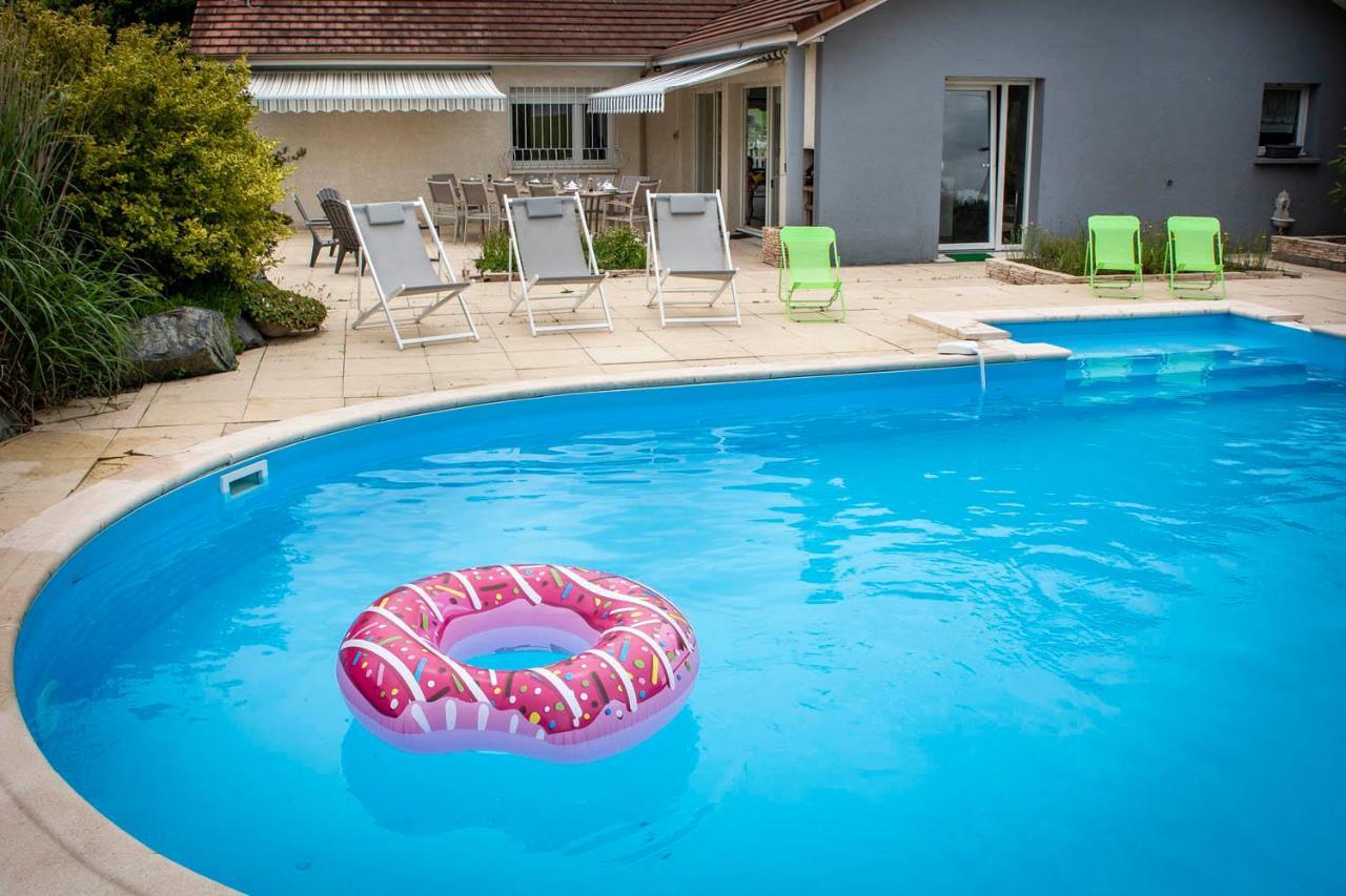 Villa 200M2 Avec Piscine Chauffee & Spa & Sauna & Kota-Grill Laval-sur-Vologne ภายนอก รูปภาพ