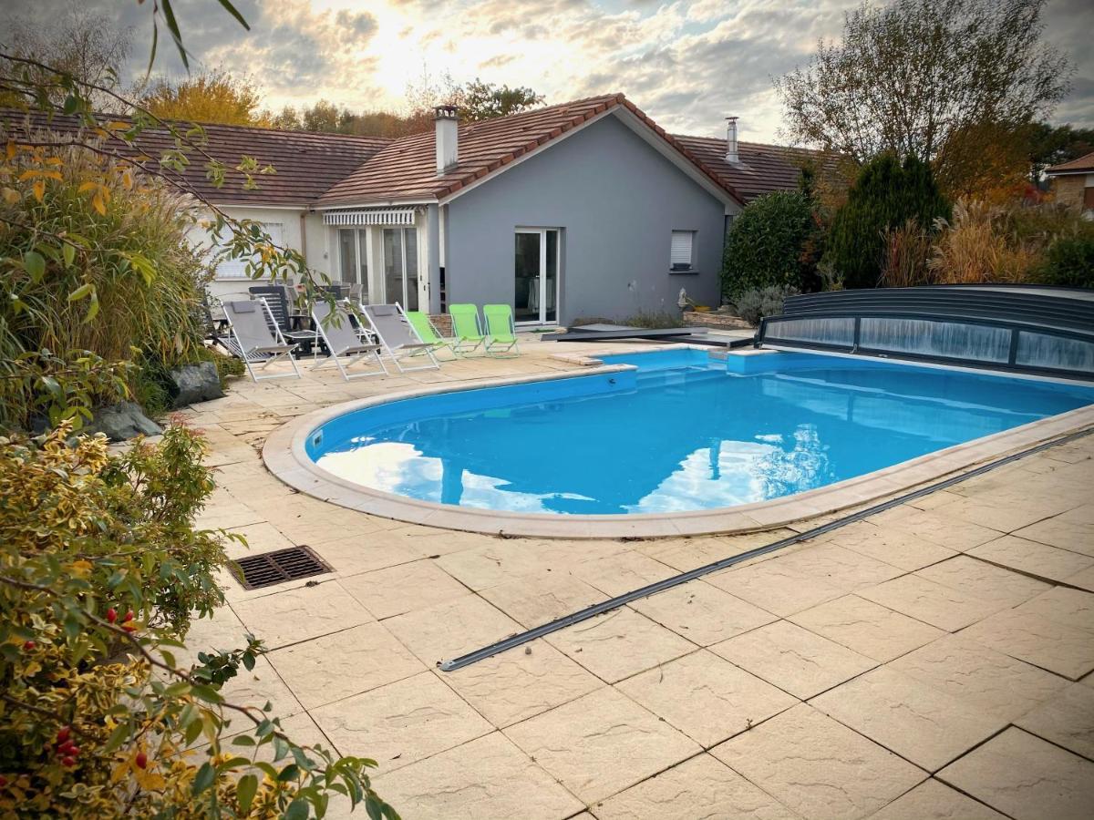 Villa 200M2 Avec Piscine Chauffee & Spa & Sauna & Kota-Grill Laval-sur-Vologne ภายนอก รูปภาพ