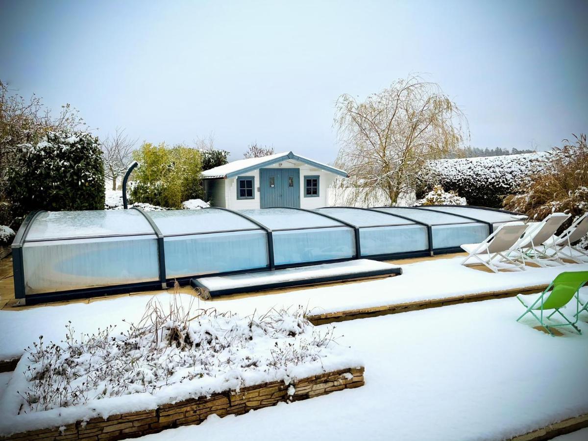 Villa 200M2 Avec Piscine Chauffee & Spa & Sauna & Kota-Grill Laval-sur-Vologne ภายนอก รูปภาพ